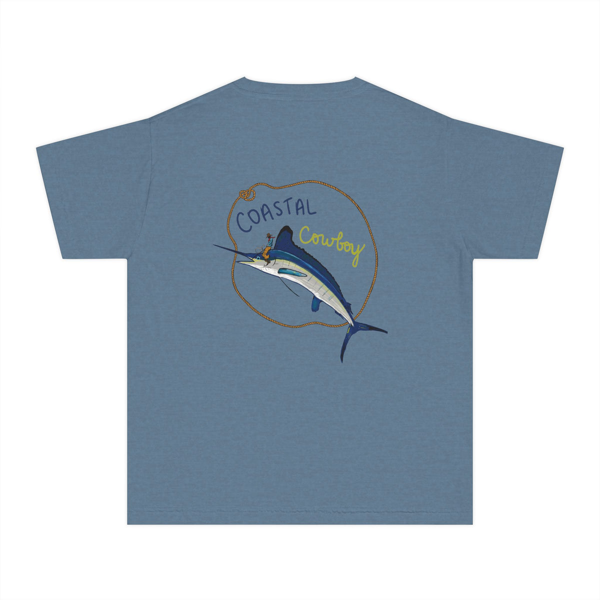 “Coastal Cowboy” Marlin Fishing- Kids Tee