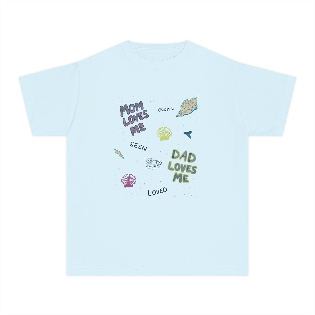 Patchwork Seaside Treasures- Kids Tee