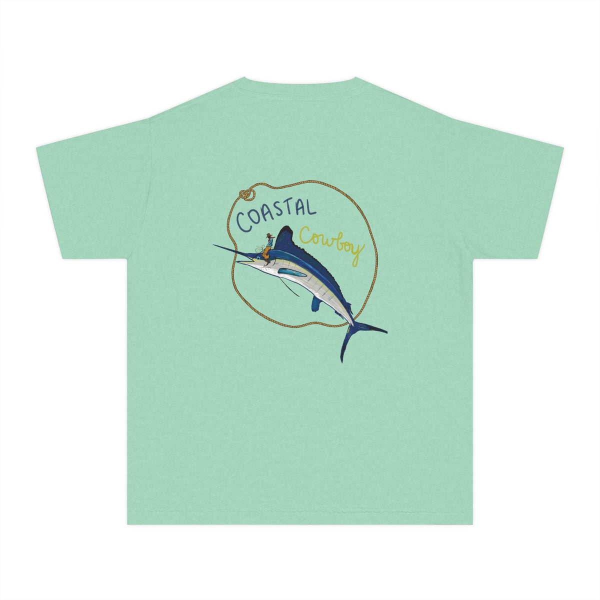 “Coastal Cowboy” Marlin Fishing- Kids Tee