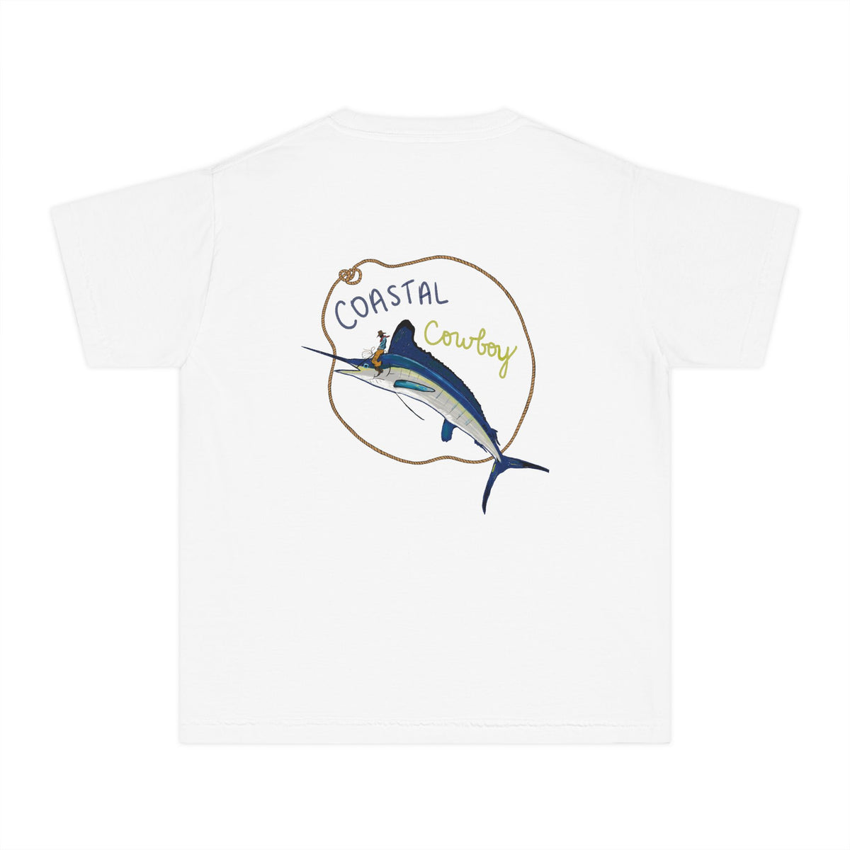 “Coastal Cowboy” Marlin Fishing- Kids Tee