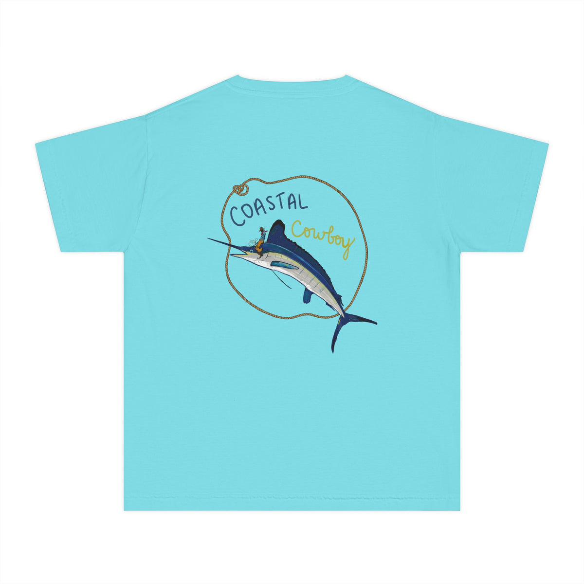 “Coastal Cowboy” Marlin Fishing- Kids Tee