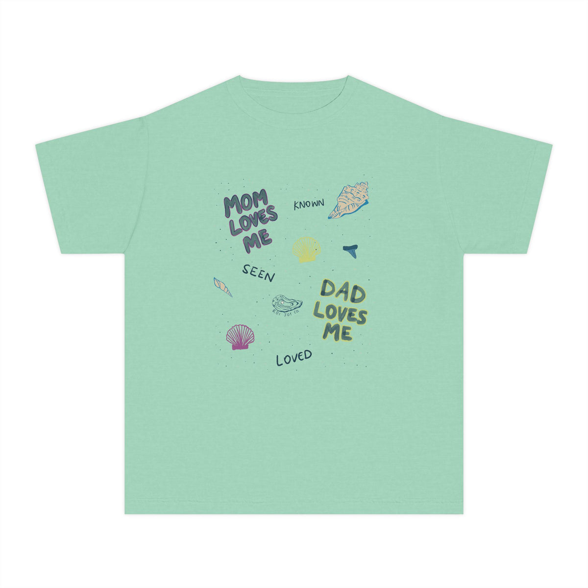 Patchwork Seaside Treasures- Kids Tee