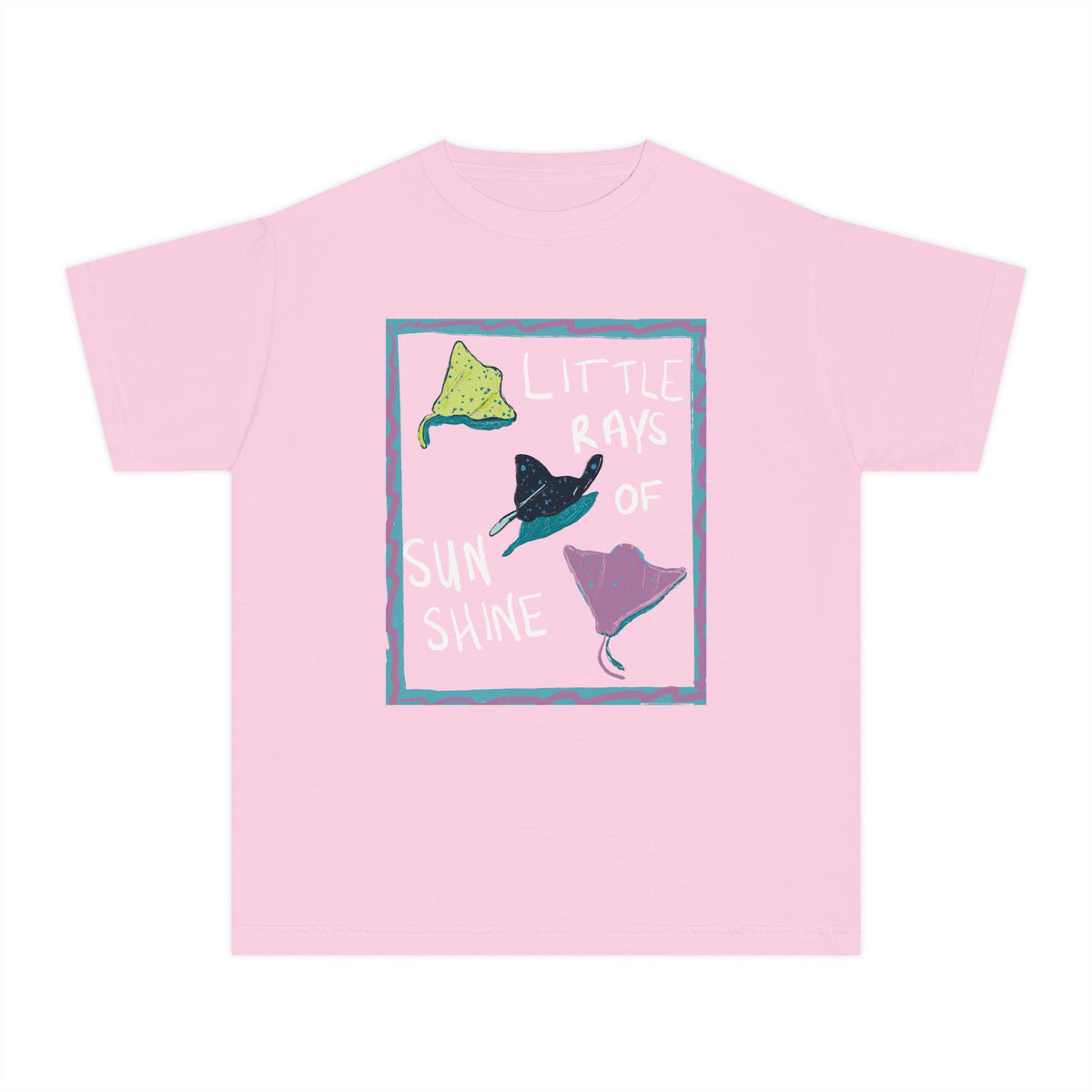 "Little Rays of Sunshine" Manta Ray Kids Tee