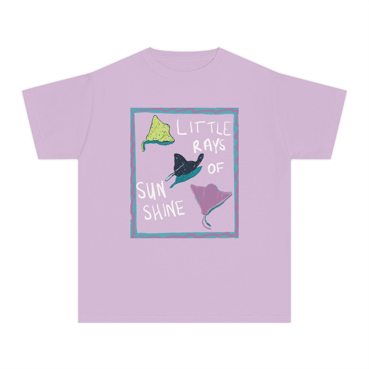 "Little Rays of Sunshine" Manta Ray Kids Tee