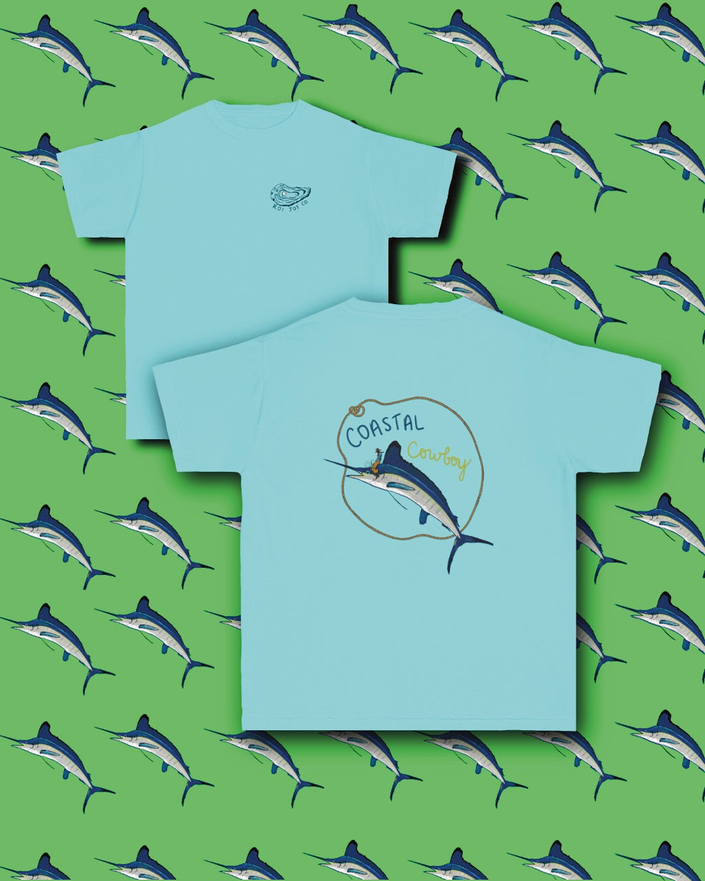 “Coastal Cowboy” Marlin Fishing- Kids Tee