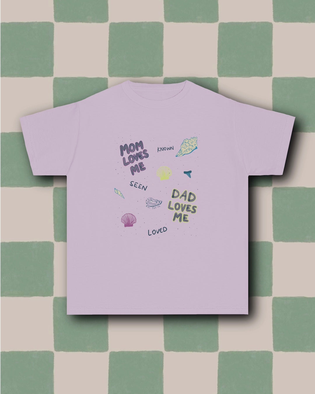 Patchwork Seaside Treasures- Kids Tee